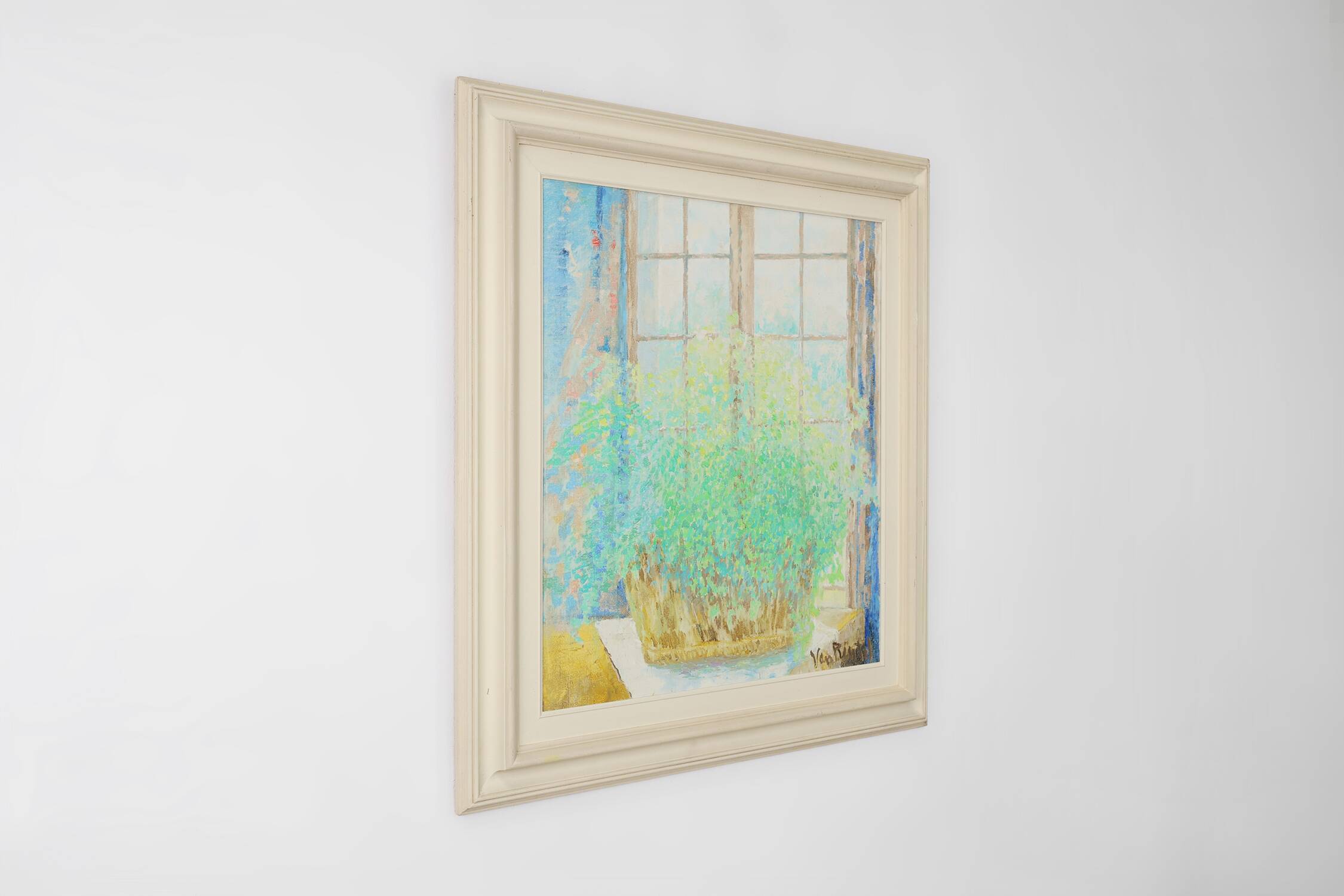 Oil Painting by Belgian artist Theo van Rintel, ca. 1960