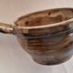 Ceramic punch service signed R. Kapota