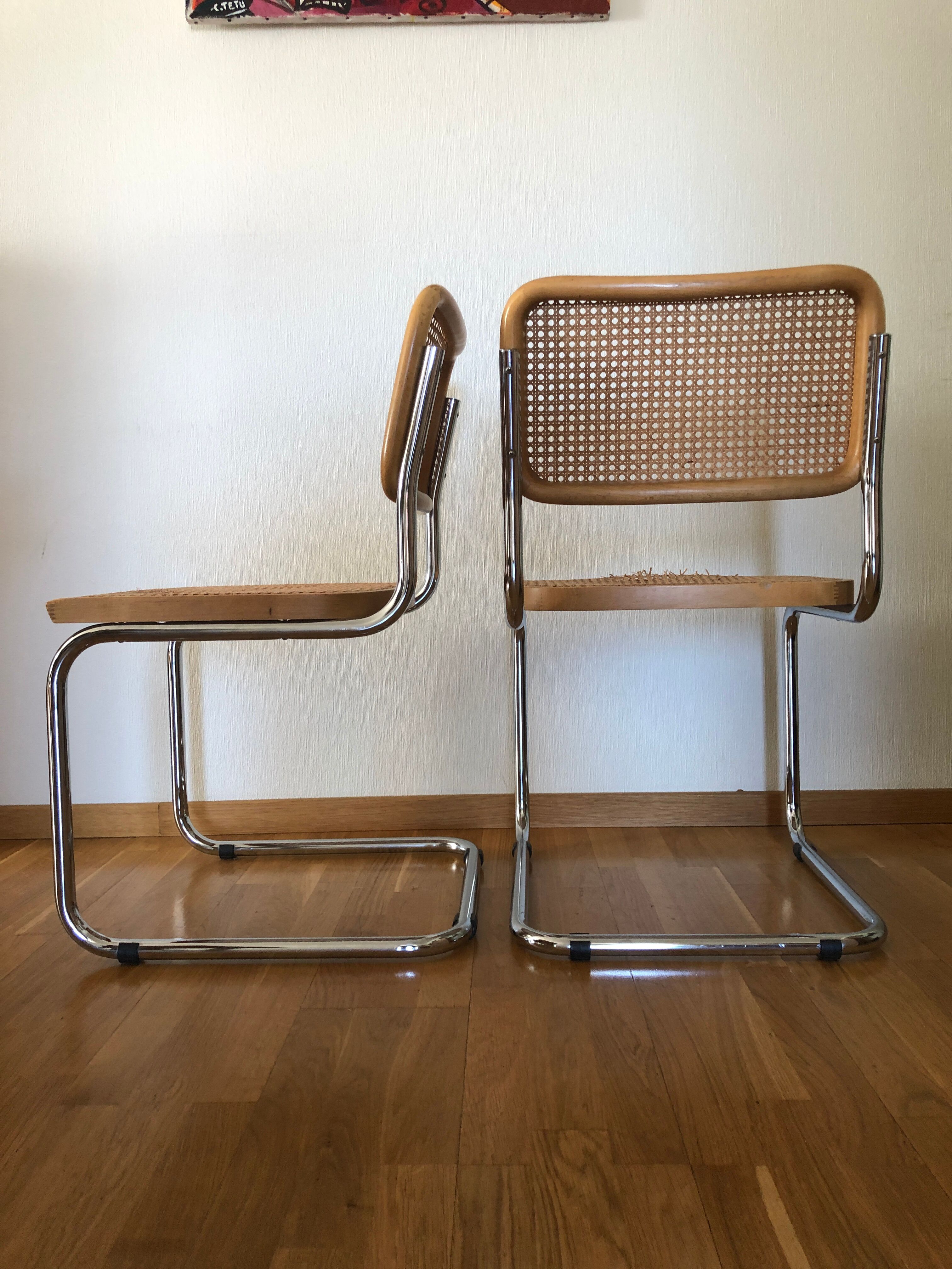 Pair of Cesca Marcel Breuer