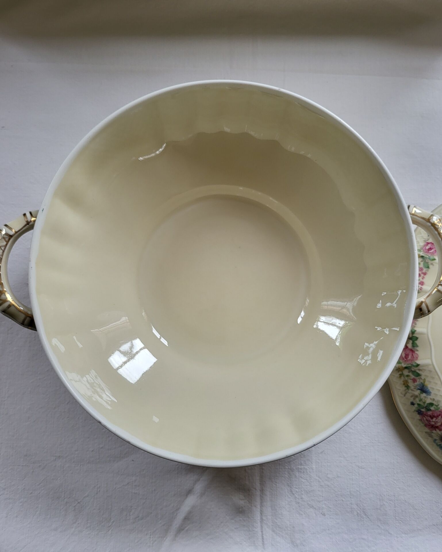 Limoges Bernardaud Soup Tureen in Porcelain