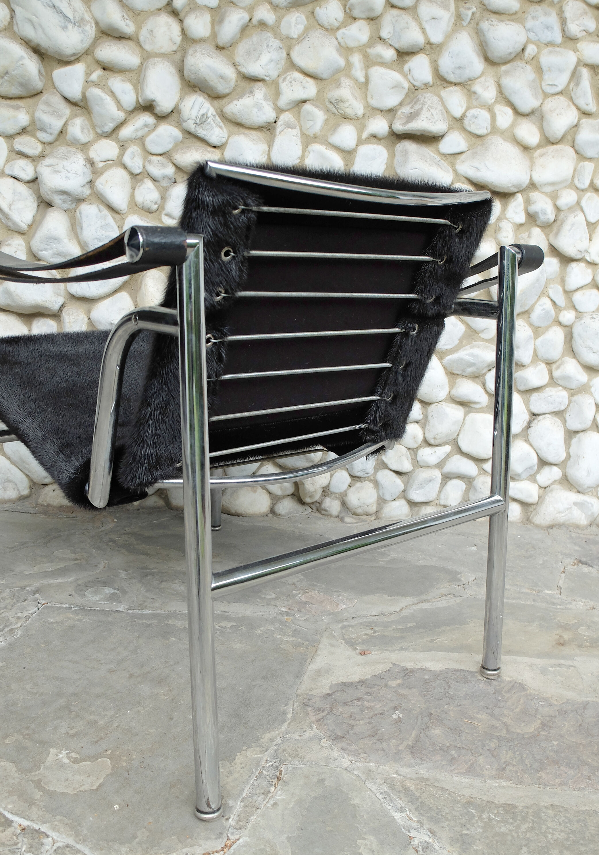 Armchair LC1 No.1395 by Le Corbusier, Pierre Jeanneret, Charlotte Perriand Cassina, 1960
