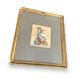 Watercolor XIXth Fountain at Antique Signed H. Lozé