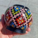 Ethnic pattern candle holder 🌸