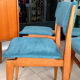 4 vintage Scandinavian style chairs