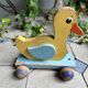 Wooden duck