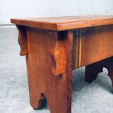 Amsterdam School Side Table, Netherlands, 1920s
