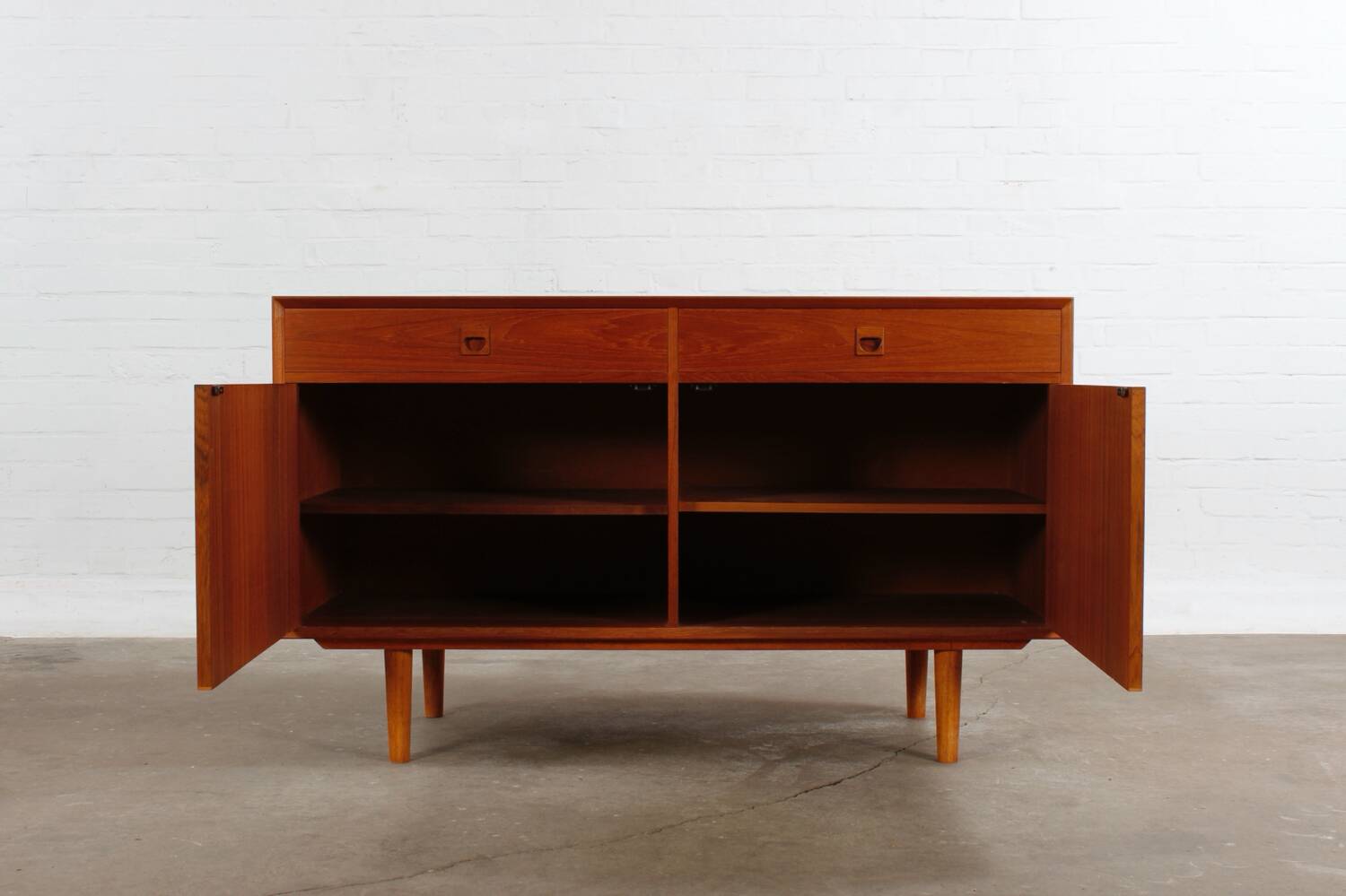 Teak Sideboard BROUER Vintage Kommode Anrichte 60er 70er danish