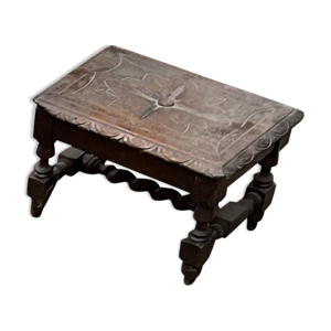 Tabouret de communion vintage