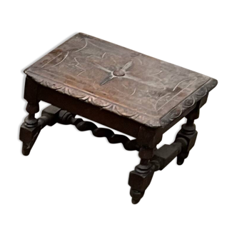 Small vintage communion stool