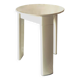 Vintage white plastic tripod stool Gedy - design Olaf von Bohr