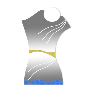 Miroir corps de femme