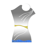 Miroir corps de femme Années 80