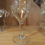 Set of 12 identical stemmed glasses