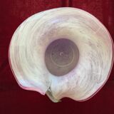 double-layer blown glass vase probably from BIOT