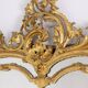 Louis XV style mirror with glazing beads. Napoleon III period, circa 1880.