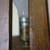 Press screw floor lamp
