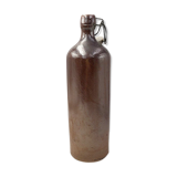 Bouteille ancienne en grès