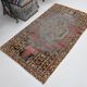 3x6 Shades Of Red & Black Handmade Wool Classic Vintage Rug, 100x179Cm