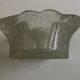 Solid ashtray blown glass Italian work 1960