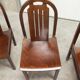 Lot of 4 chairs Baumann model "Argos"