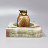 Smoking set in onyx, Made in Italy 1960