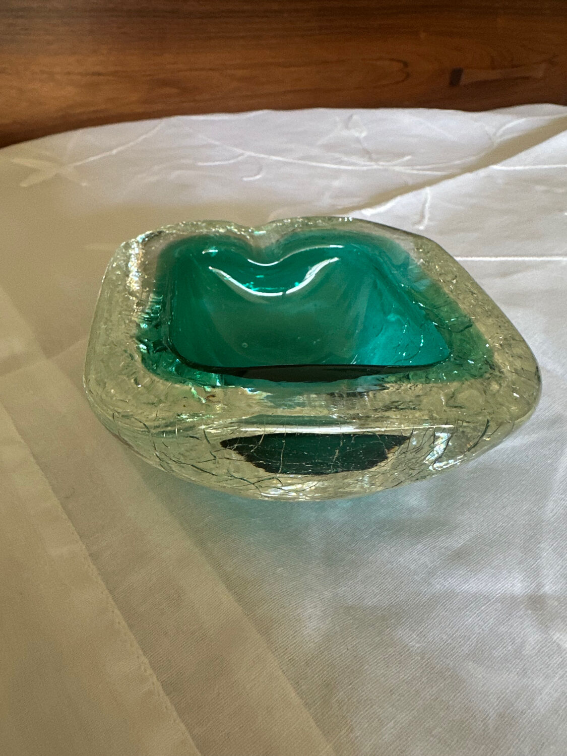 Vintage Murano Glass Ashtray