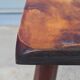 Tabouret de traite en orme