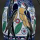 Swallow Lamp, Imperial Amphora, Czechoslovakia, Art Deco, Circa 1920