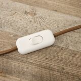 Mid-Century Murano Glass Floor Lamp in Wood and Metal with 3 Light Points