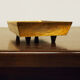 Alfieri Gardone's brutal bronze vacuum-pocket ashtray for Lauterbach