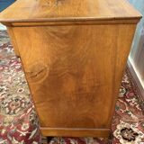 Louis Philippe chest of drawers in blond walnut