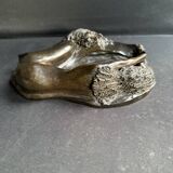 Patinated bronze sculpture – Valérie Fageot – 2007 Bimaris 2/7