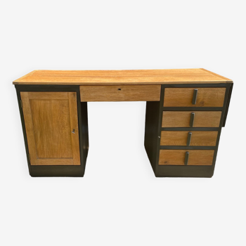 Restored oak desk