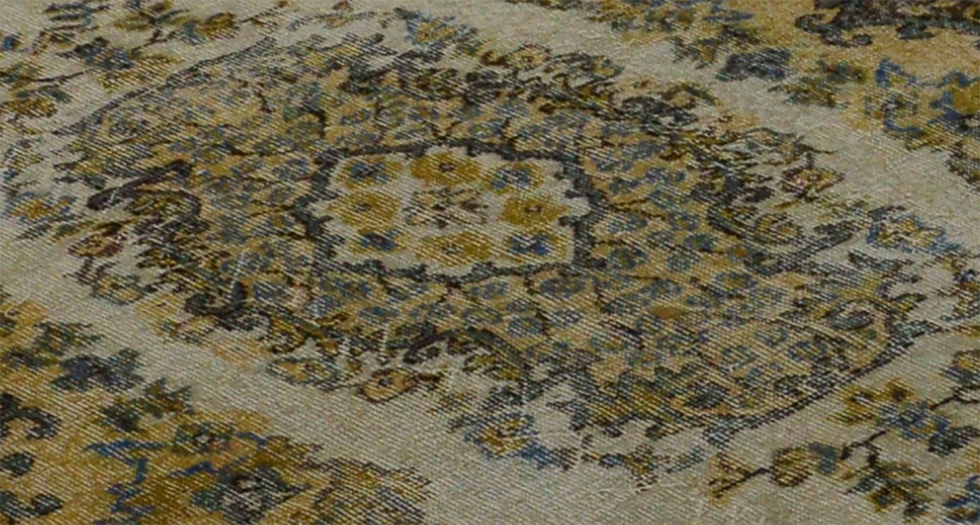 Turkish Anatolian Handmade Vintage Area Rug 200 cm x 126 cm