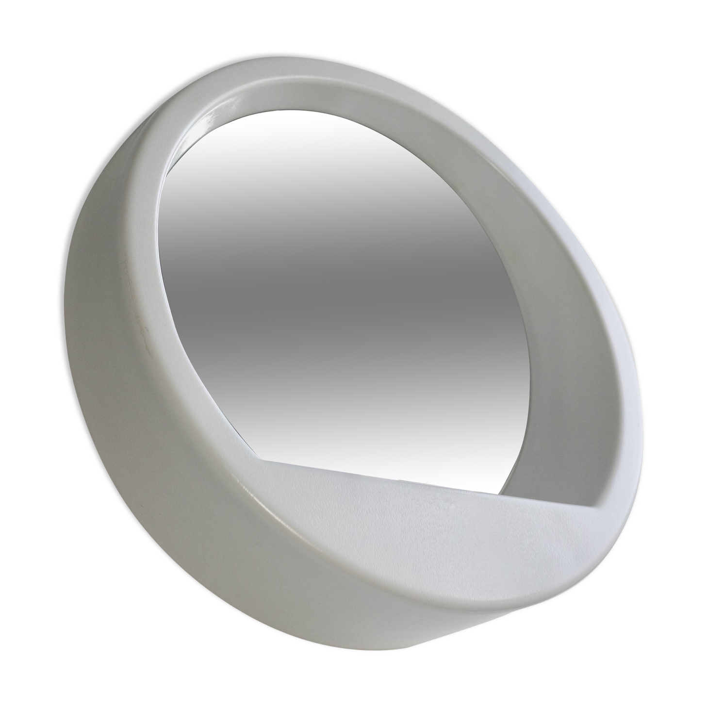 "Space age" mirror, resin, 70s