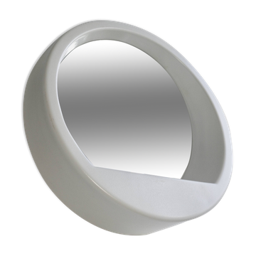 "Space age" mirror, resin, 70s