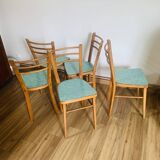 Set of 5 Baumann chairs