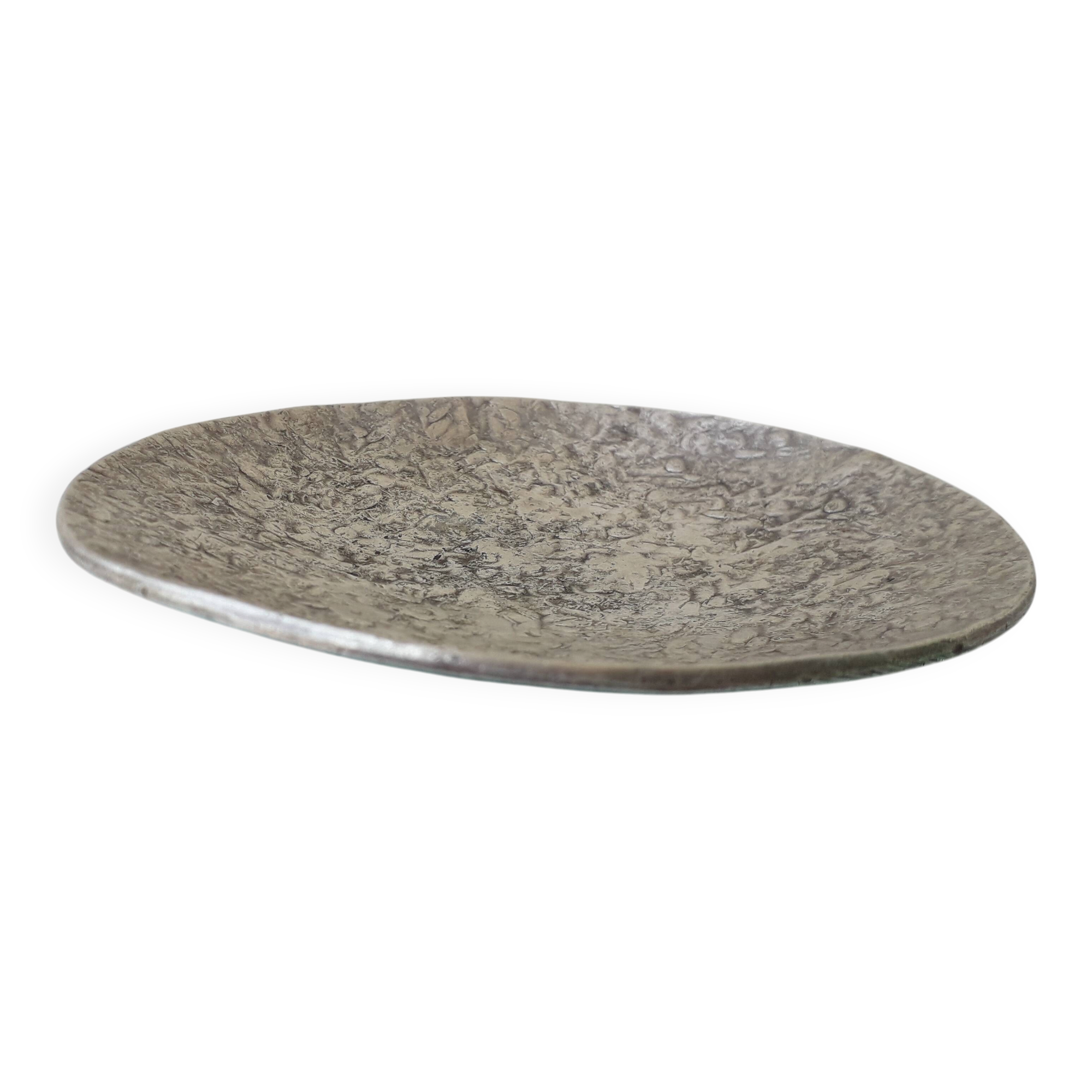 Silver-plated metal tray Edouard Rambaud