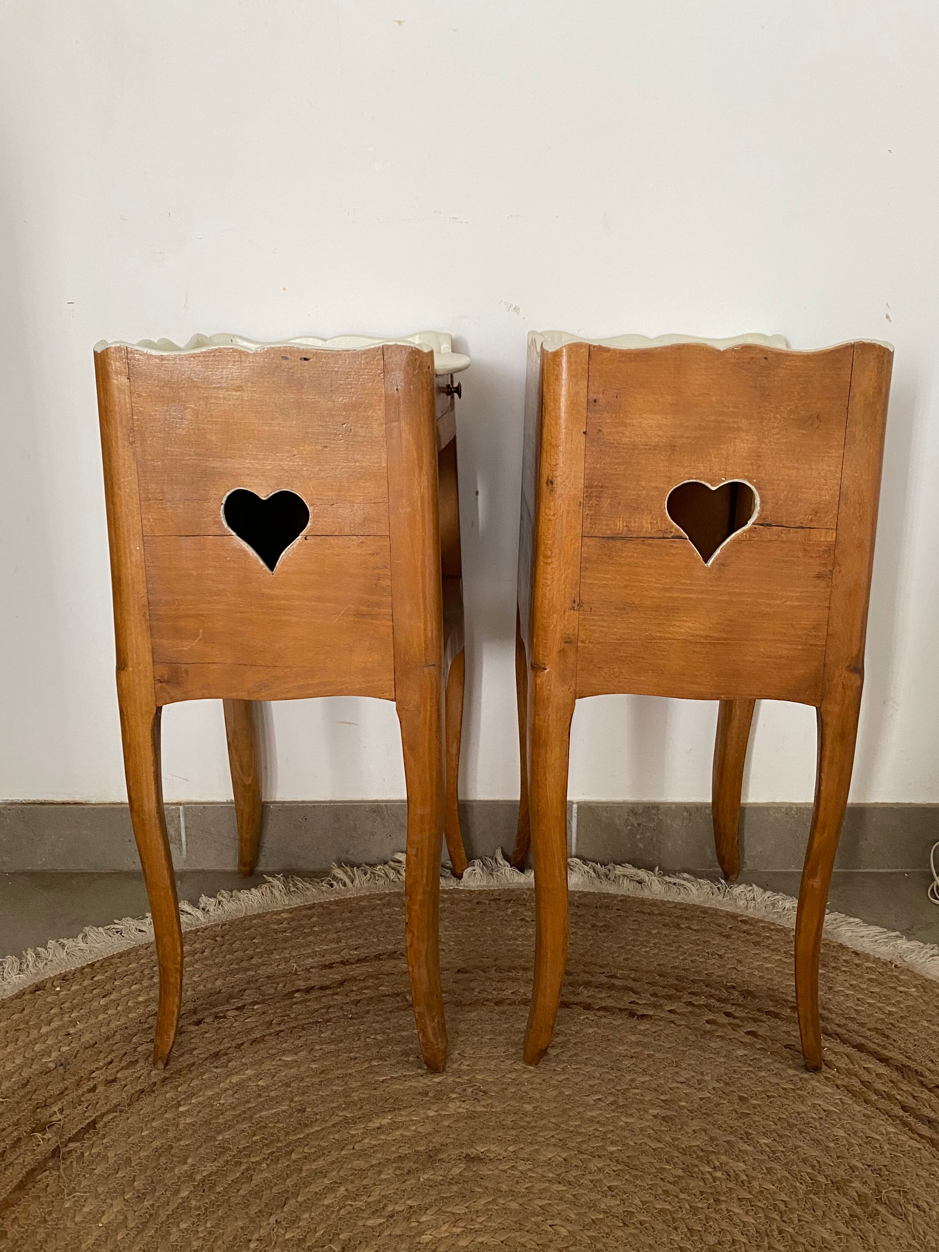 Pair of bedside table