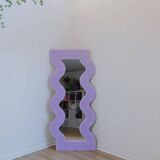 Large parma wavy mirror