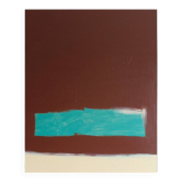 Minimalist abstract painting "garden thoughts"