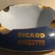 Ashtray "Ricard Anisette" ceramic 21x21cm