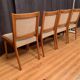 Set of four Cane Back chairs designed by Jens Risom, JO Carlssons, Sweden, 1950s