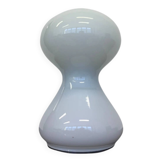 Glass midcentury table lamp by Ivan Jakes, Czechoslovakia, 1970s