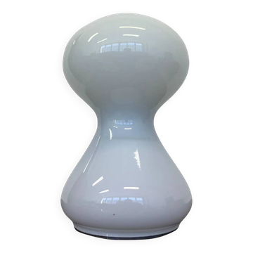 Glass midcentury table lamp by Ivan Jakes, Czechoslovakia, 1970s