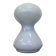Glass midcentury table lamp by Ivan Jakes, Czechoslovakia, 1970s
