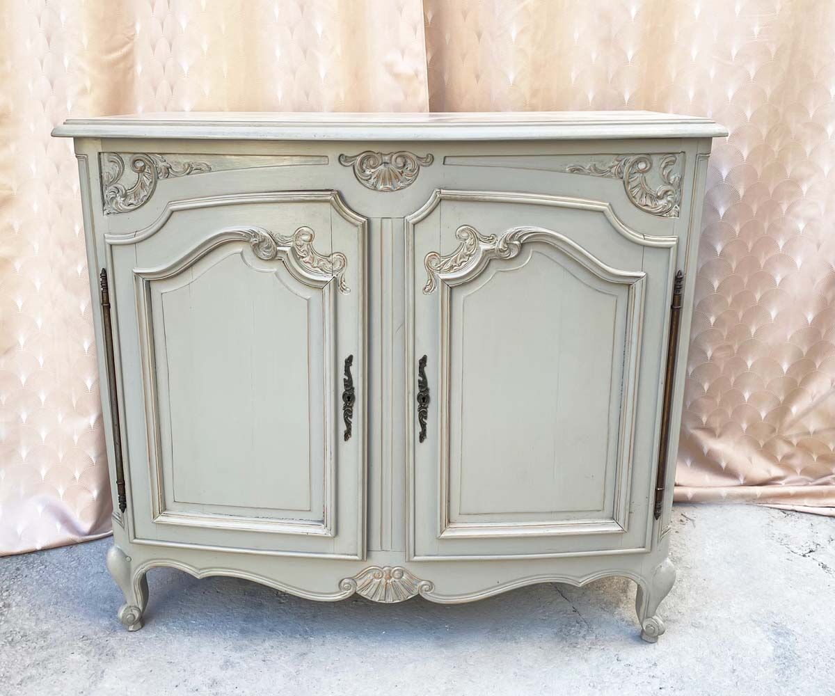 Painted wooden sideboard