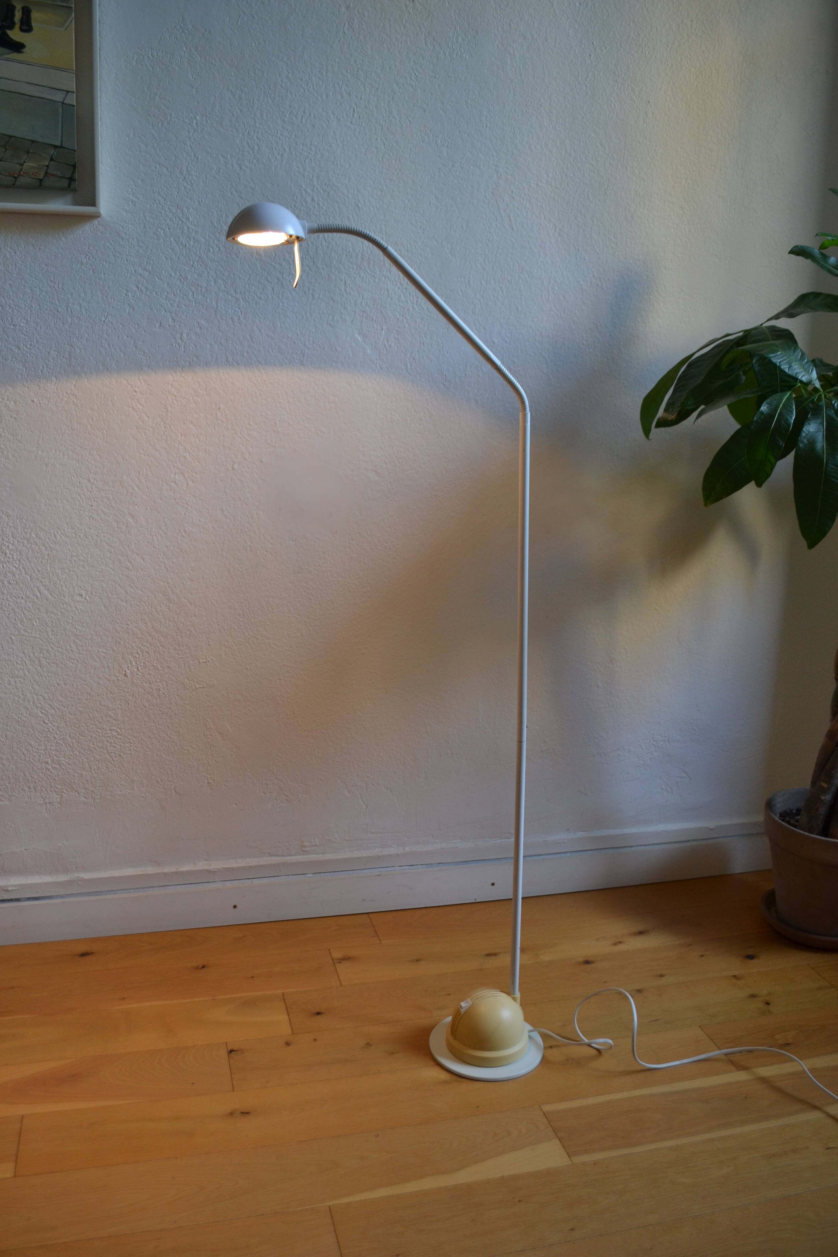 Lampadaire liseuse vintage postmoderniste 1980