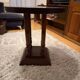 Vintage Art Deco round side table, 1930s