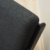 Oak sofa, Danish design, 1960s, designer: Hans. J. Wegner, production: Geta